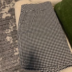 Checkered skort
